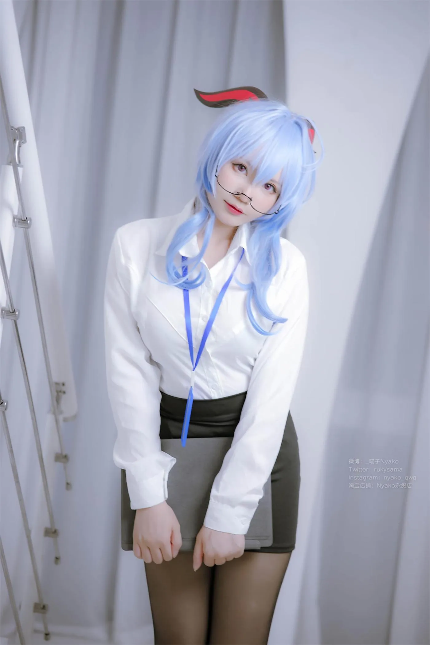 Nyako喵子 – NO.43 原神甘雨OL [79P]插图1